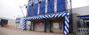 De Ballonnenkoning - ballonslinger - blauw wit