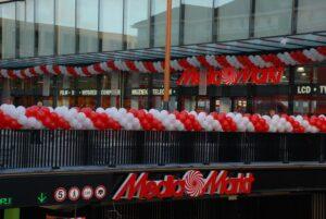 De Ballonnenkoning - ballonslinger - rood wit