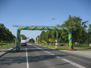 De Ballonnenkoning - Ballonslinger - blauw groen goud