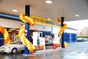 De Ballonnenkoning - ballonslinger - geel oranje