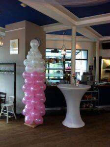 De Ballonnenkoning – ballonfles – roze wit De Ballonnenkoning - ballonfles - roze wit