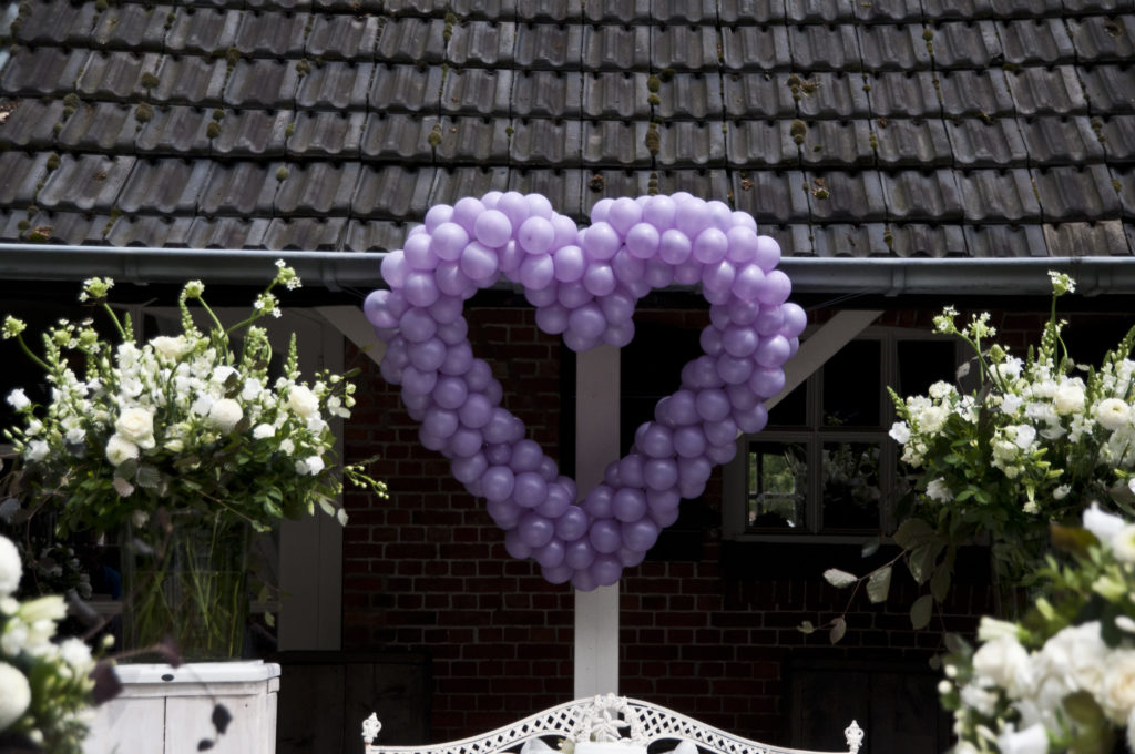 De Ballonnenkoning - Hoeve Klein Zundert - paars ballonhart