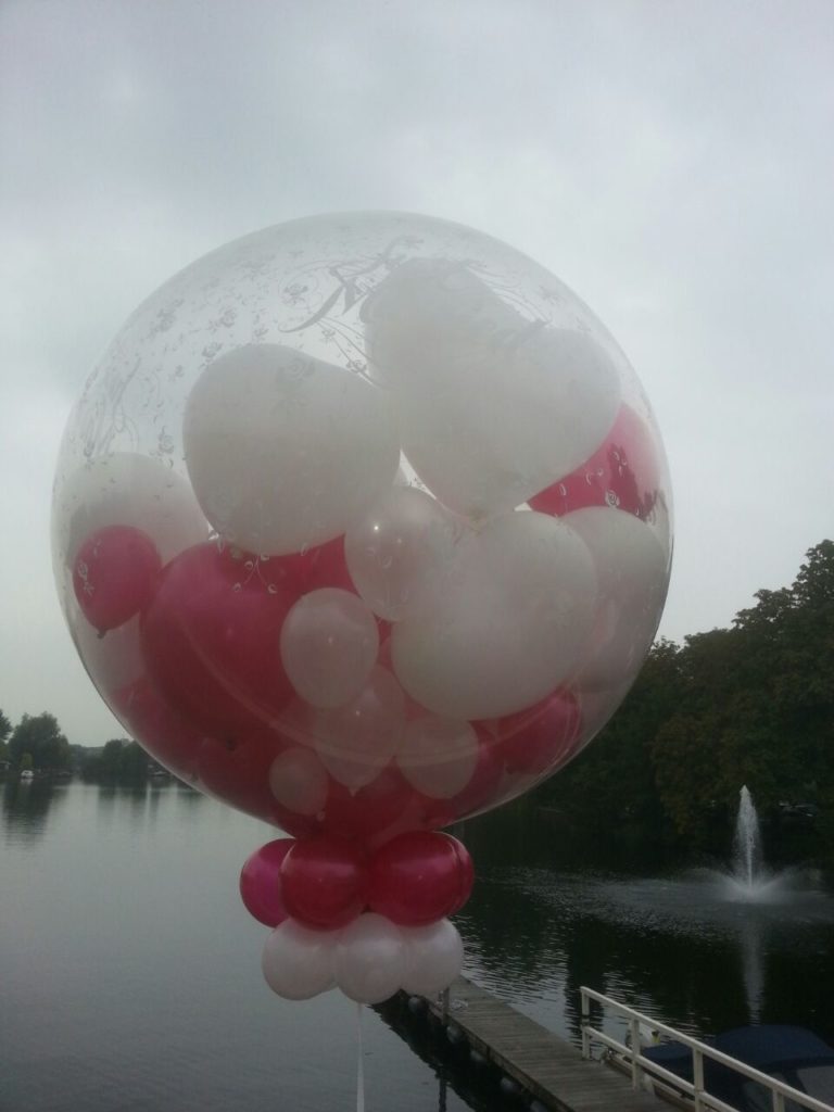 De Ballonnenkoning - Lommerijk - Ballon gevuld met kleine ballonnen