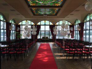 De Ballonnenkoning-Zalmhuis-diner-grand-salle-ballonnen-helium-ceremonie-decoratie De Ballonnenkoning-Zalmhuis-diner-grand-salle-ballonnen-helium-ceremonie-decoratie