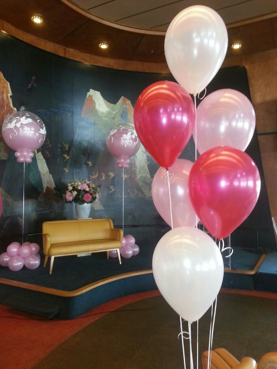 lont dik nog een keer Heliumballonnen voor uw trouwerij als decoratie - De Ballonnenkoning