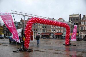 trussboog met slingers