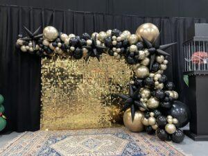 De Ballonnenkoning – Sylvester shimmerwall goud De Ballonnenkoning – Sylvester shimmerwall goud