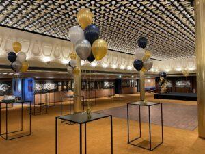 De Ballonnenkoning – Ballonstaanders en heliumballonnen bij zakelijk event SS Rotterdam