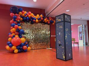 De Ballonnenkoning – Stanislas College Pijnacker – WOW Factor Shimmerwall met Fotoblokje Geslaagd De Ballonnenkoning – Stanislas College Pijnacker – WOW Factor Shimmerwall met Fotoblokje Geslaagd