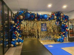 De Ballonnenkoning – Dubbele shimmerwall goud De Ballonnenkoning – Dubbele shimmerwall goud