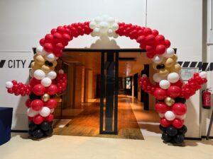 De Ballonnenkoning – Ballonboog Kerstmannen De Ballonnenkoning – Ballonboog Kerstmannen