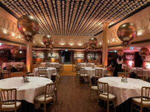 De Ballonnenkoning – Grote ballonnen chrome gold