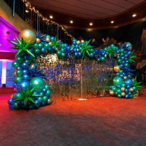 De Ballonnenkoning – Backdrop large gold
