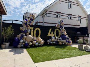 De Ballonnenkoning – Organische decoratie Monique met cijfers De Ballonnenkoning – Organische decoratie Monique met cijfers