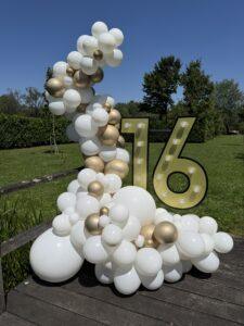 De Ballonnenkoning – Lichtletters in organische deco De Ballonnenkoning – Lichtletters in organische deco